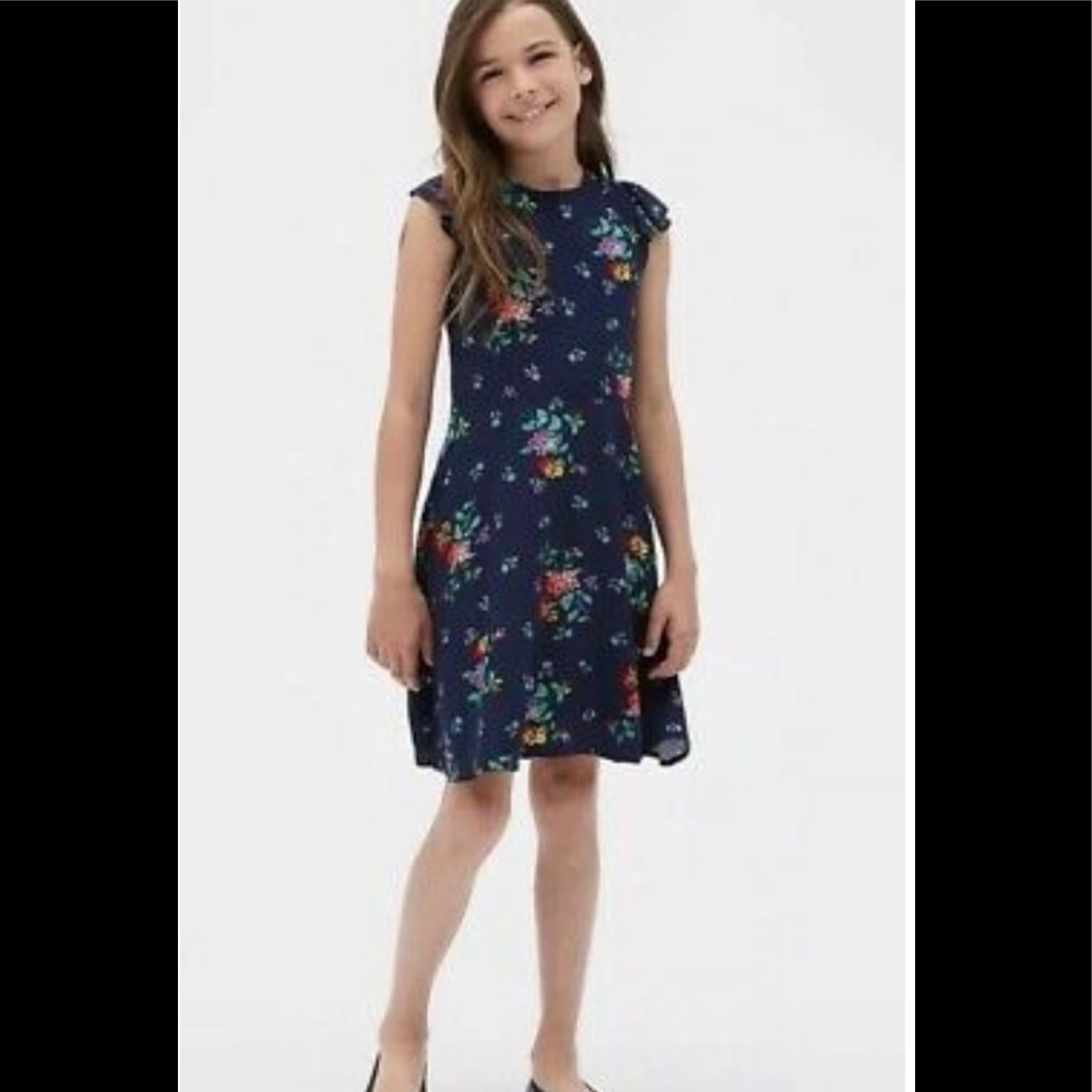 Gap Girls ruffle dress size M